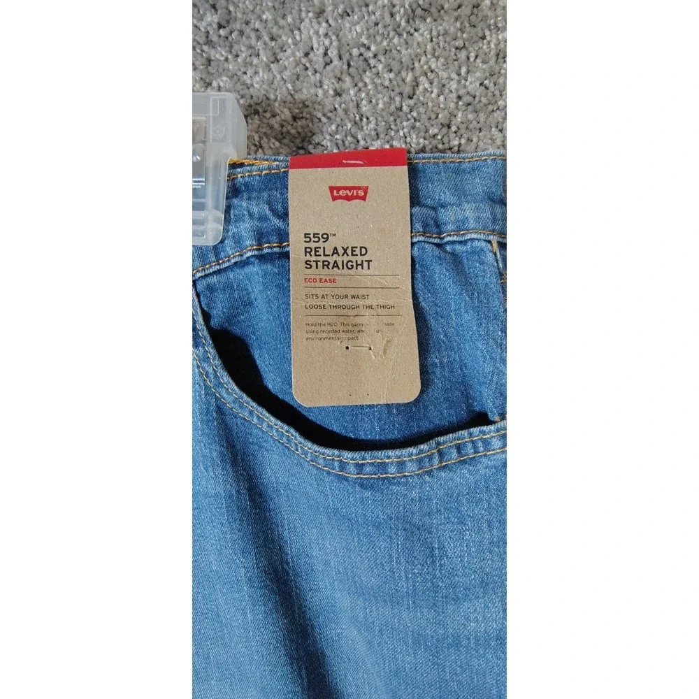 levis 559 relaxed straight jeans 42x 32